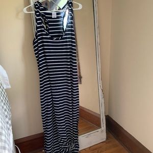 Merona Target striped Tank top Maxi dress